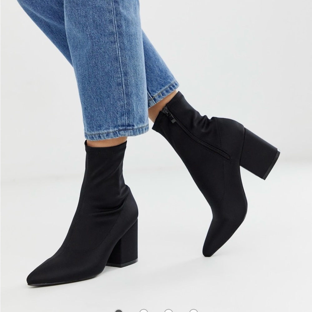 ASOS RAID Kinely sock boots. Size 5